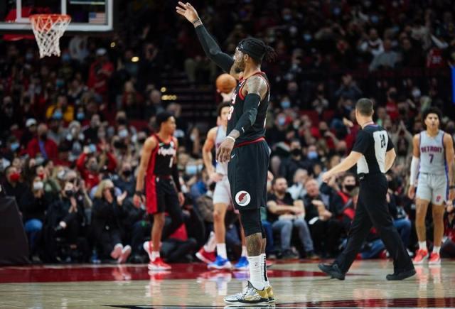 开云官网-只要回家就赢球！开拓者一数据成赛季最特殊球队